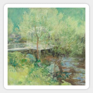 The White Bridge by John Henry Twachtman Magnet